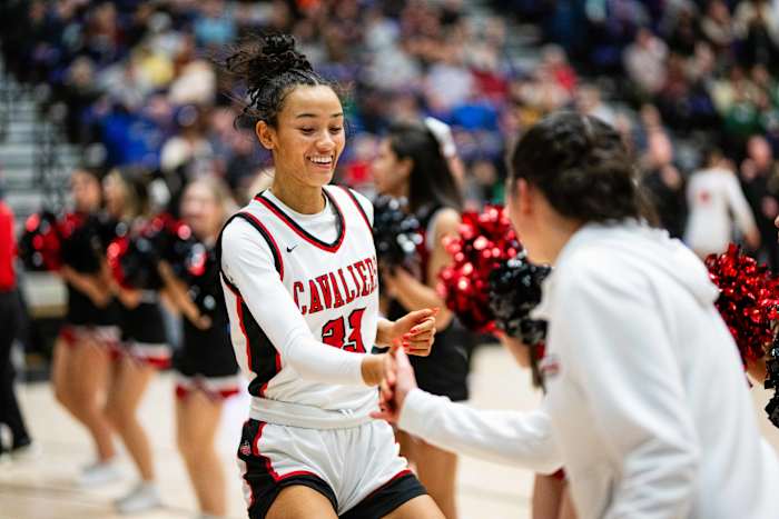 Clackamas Jesuit 6A Oregon girls basketball quarterfinal 2024 Naji Saker-47